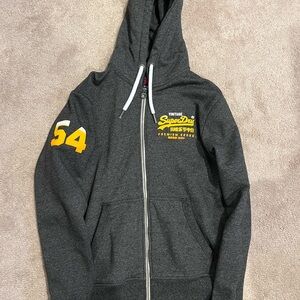Superdry Men's Dark Gray Hoodie